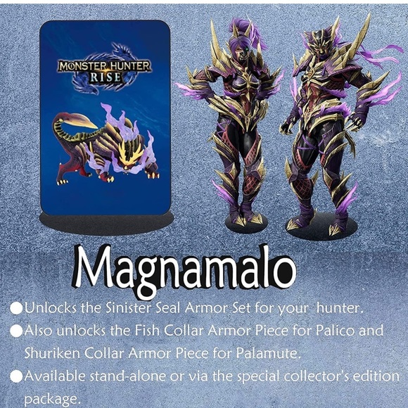 9pcs NFC Card for Monster Hunter Rise Switch, 2.13'*3.38', Large Switch/Lite - Picture 3 of 6